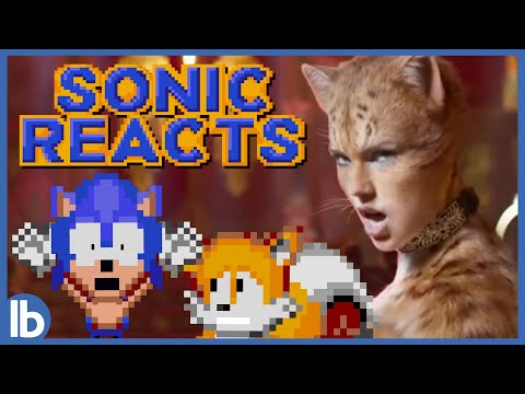 Sonic and Tails React to the CATS Trailer
