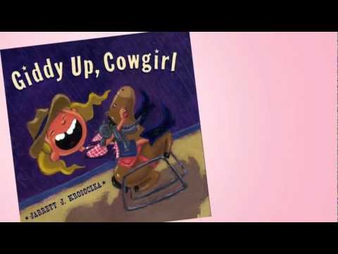 Giddy Up, Cowgirl - book Trailer