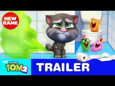 Bathroom Buddy - My Talking Tom 2 - Official Trailer #3