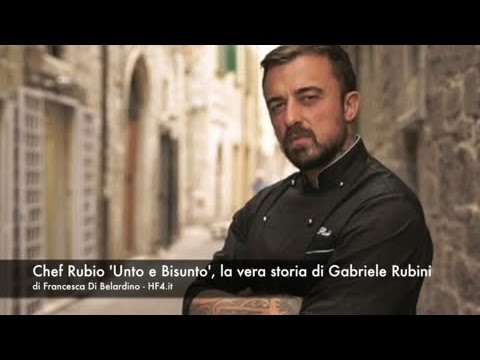 Chef Rubio unto e bisunto, la vera storia di Gabriele Rubini in onda su DMAX