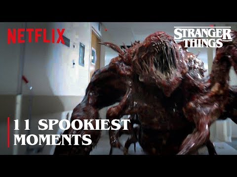 The 11 Spookiest Monster Moments | Stranger Things | Netflix