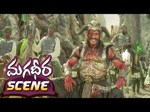 Ram Charan 100 Soldier Fight || Magadheera Telugu Movie || Geetha Arts
