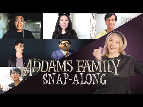 The ultimate Addams Family Snap-Along theme song feat. Charlize Theron, Chloë Grace Moretz and more!