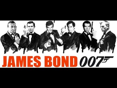 All trailer &#039;&#039;007&quot; from 1962 to 2015
