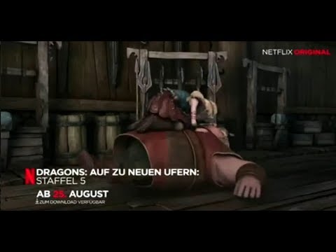 PREVIEW + TRAILER DRAGONS RACE TO THE EDGE SEASON 5 | AUGUST 25 DREAMWORKS ANIMATION AND NETFLIX