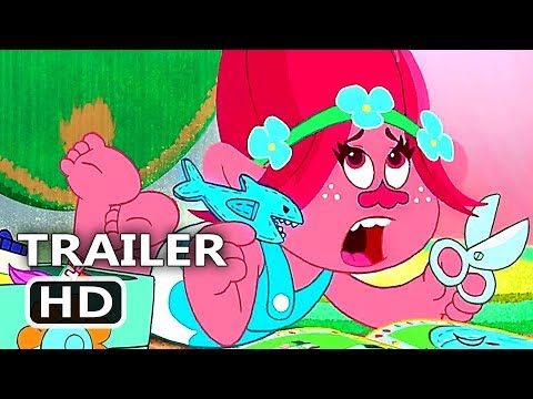 TROLLS The Beat Goes On Official Trailer + Clips (2018) Netflix Animation Series HD