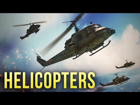 COMBAT HELICOPTERS IN WAR THUNDER