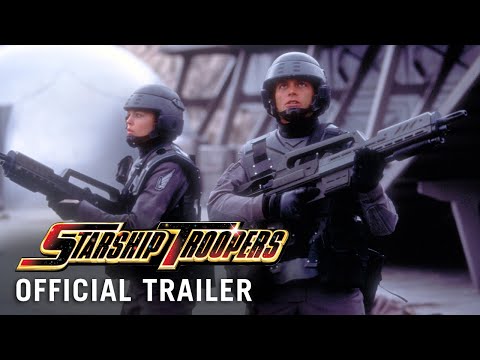 STARSHIP TROOPERS [1997]– Official Trailer (HD) | Get the 25th Anniversary 4K Ultra HD SteelBook Now
