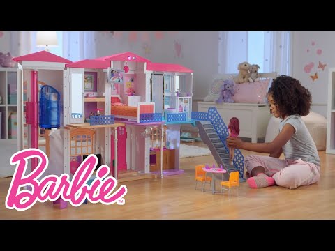 The Interactive Barbie &quot;Hello Dreamhouse&quot; at Play | @Barbie