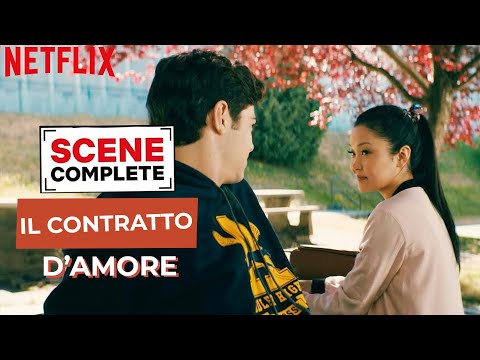 Il contratto tra Peter e Lara Jean in Tutte le volte che ho scritto ti amo | Netflix Italia
