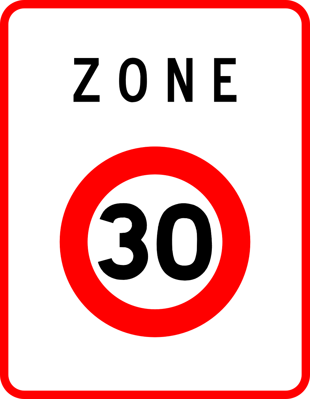 speed zone